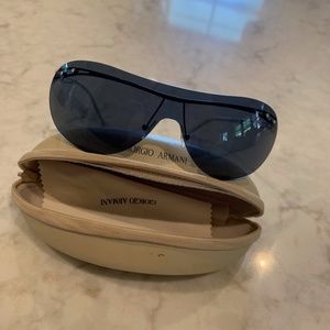 Giorgio Armani sunglasses anchor and bling